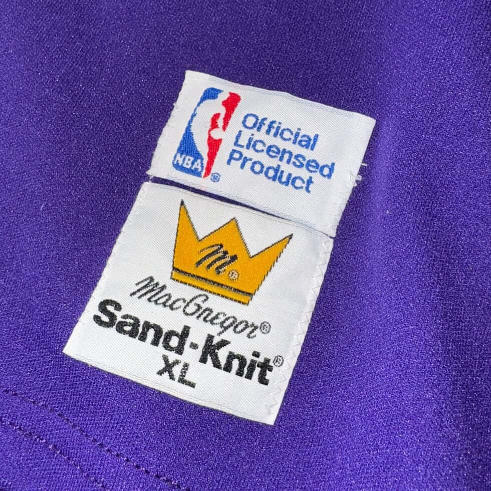 Sand-Knit Los Angeles Lakers Magic Johnson Jersey Sz XL - Image 3