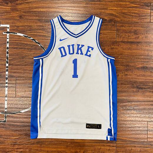 Nike Duke Blue Devils Zion Williamson Jersey Sz L