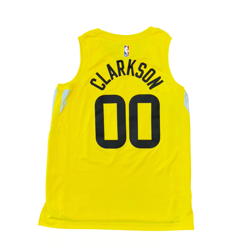 NWT Nike Utah Jazz Jordan Clarkson Jersey Sz L - Image 2
