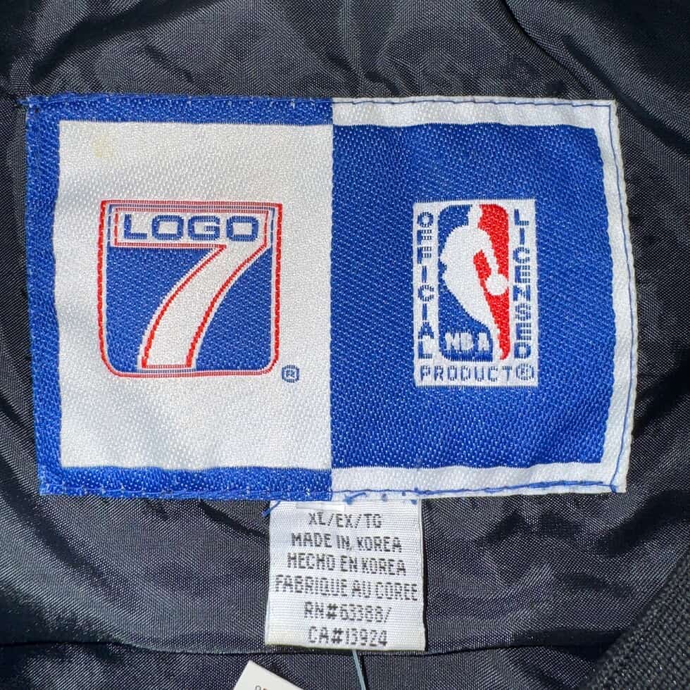 Logo 7 Detroit Pistons Windbreaker Sz XL - Image 5