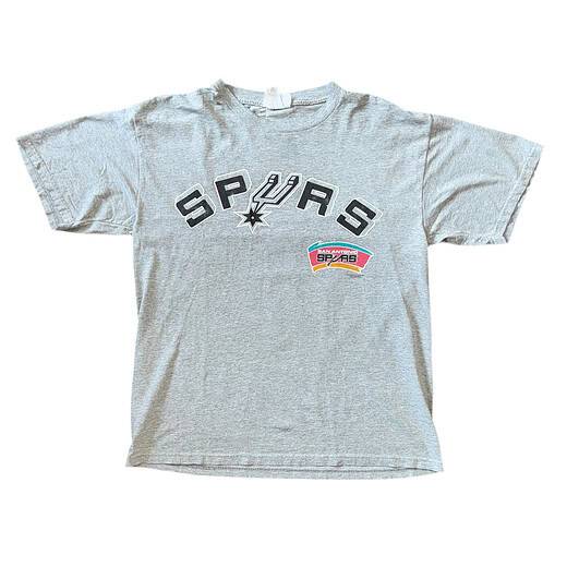 CSA 00's San Antonio Spurs Tee Sz L