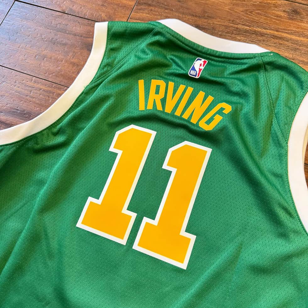 NWT Nike Boston Celtics Kyrie Irving Jersey Youth XL - Image 10