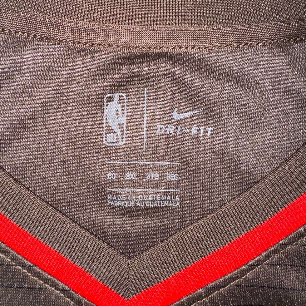 Nike 2020-2021 City Edition Trailblazers CJ Jersey Sz 3X - Image 3