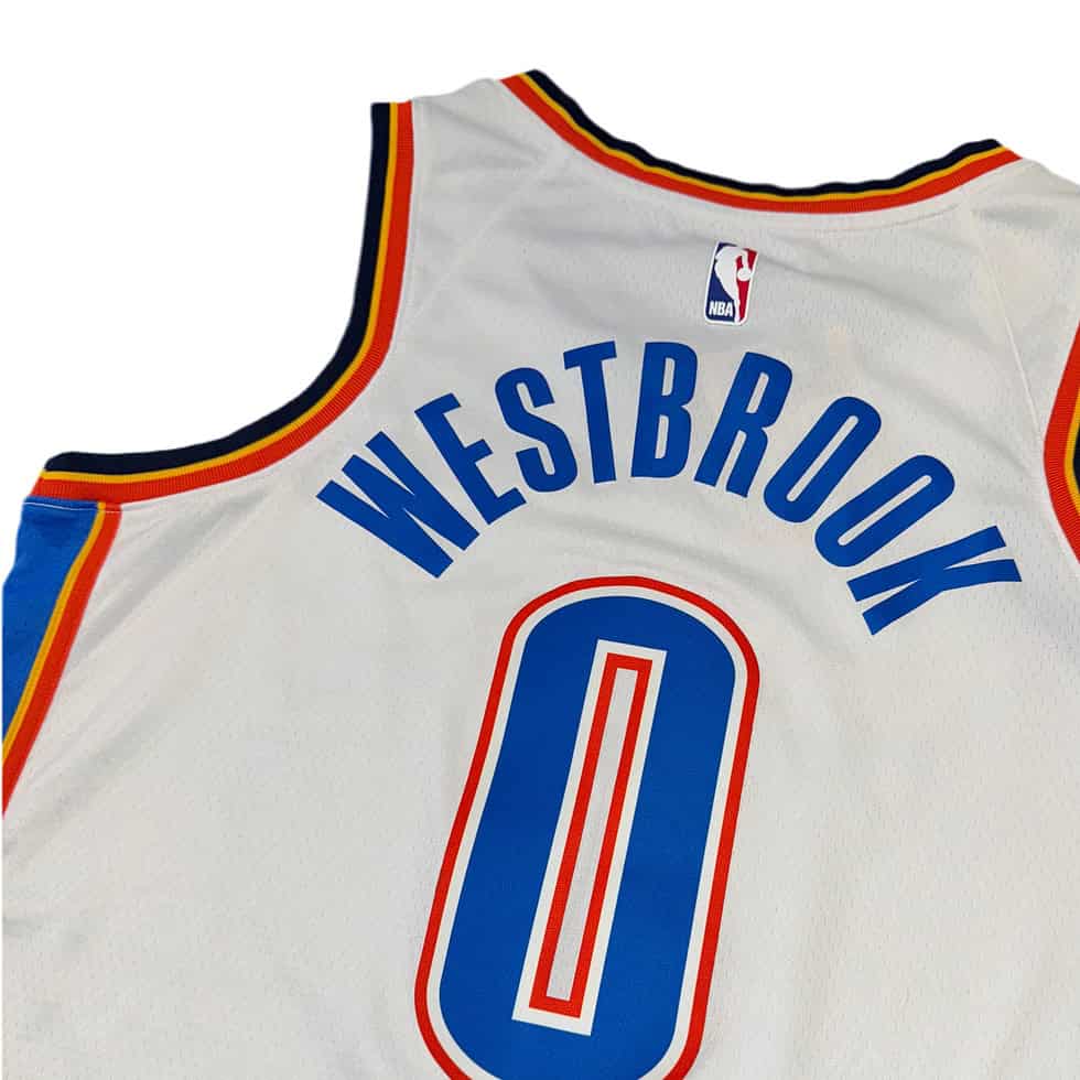 Nike OKC Russell Westbrook Jersey Sz M - Image 4