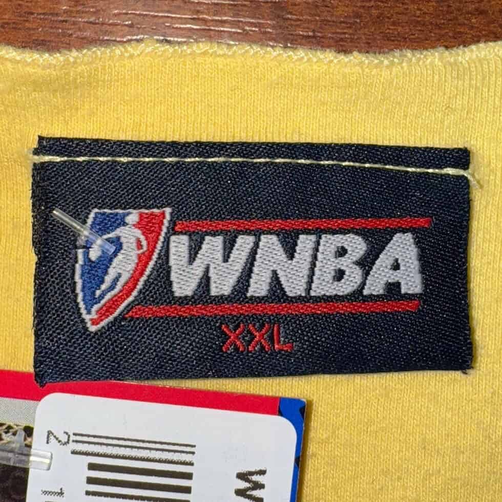 WNBA New Jerseys Nets Cropped Tee Sz 2X - Image 4