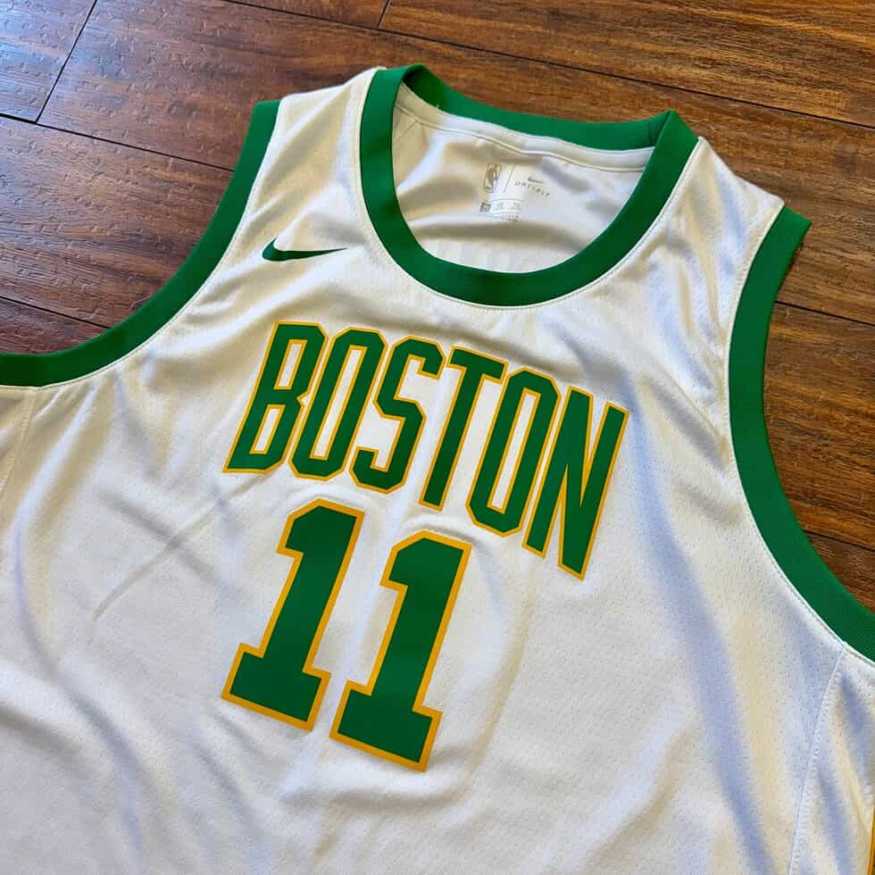 NWT Nike Boston Celtics Kyrie Irving Jersey Youth XL - Image 2