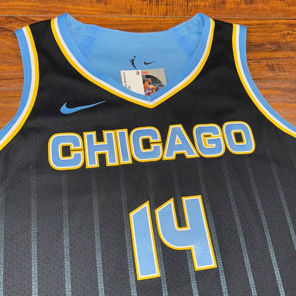 Nike Team Issued Chicago Sky Jersey Women’s XL - Image 3