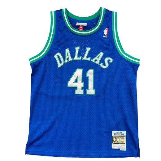 Mitchell & Ness Dallas Mavericks Dirk Nowitzki Jersey Sz YXL