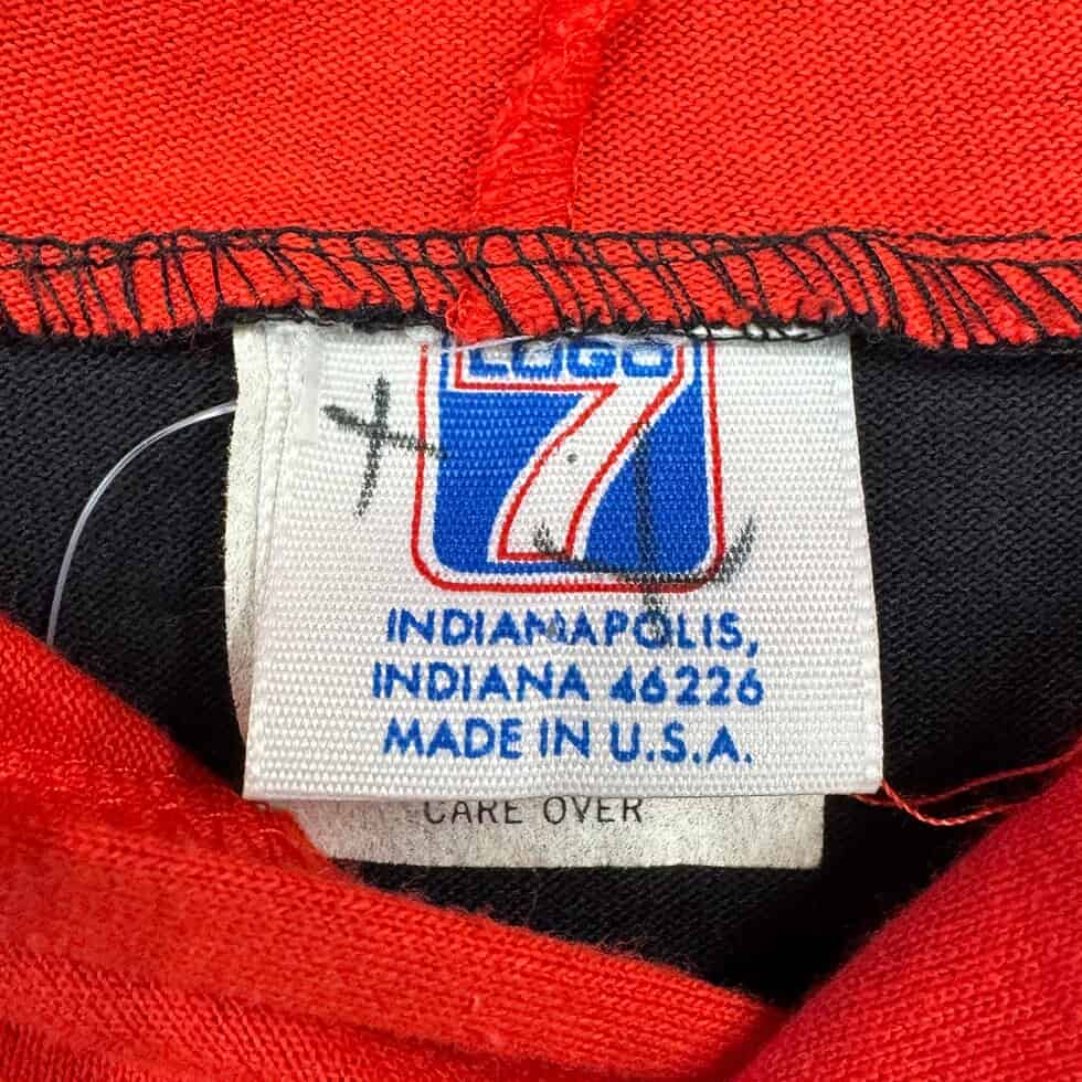 Logo 7 Portland Trail Blazers Hoodie Tee Sz L - Image 3