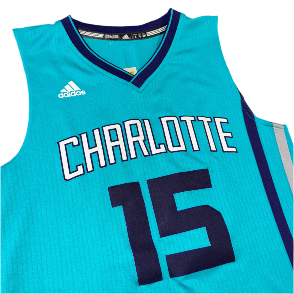 Adidas Charolette Hornets Kemba Walker Jersey Sz S - Image 4