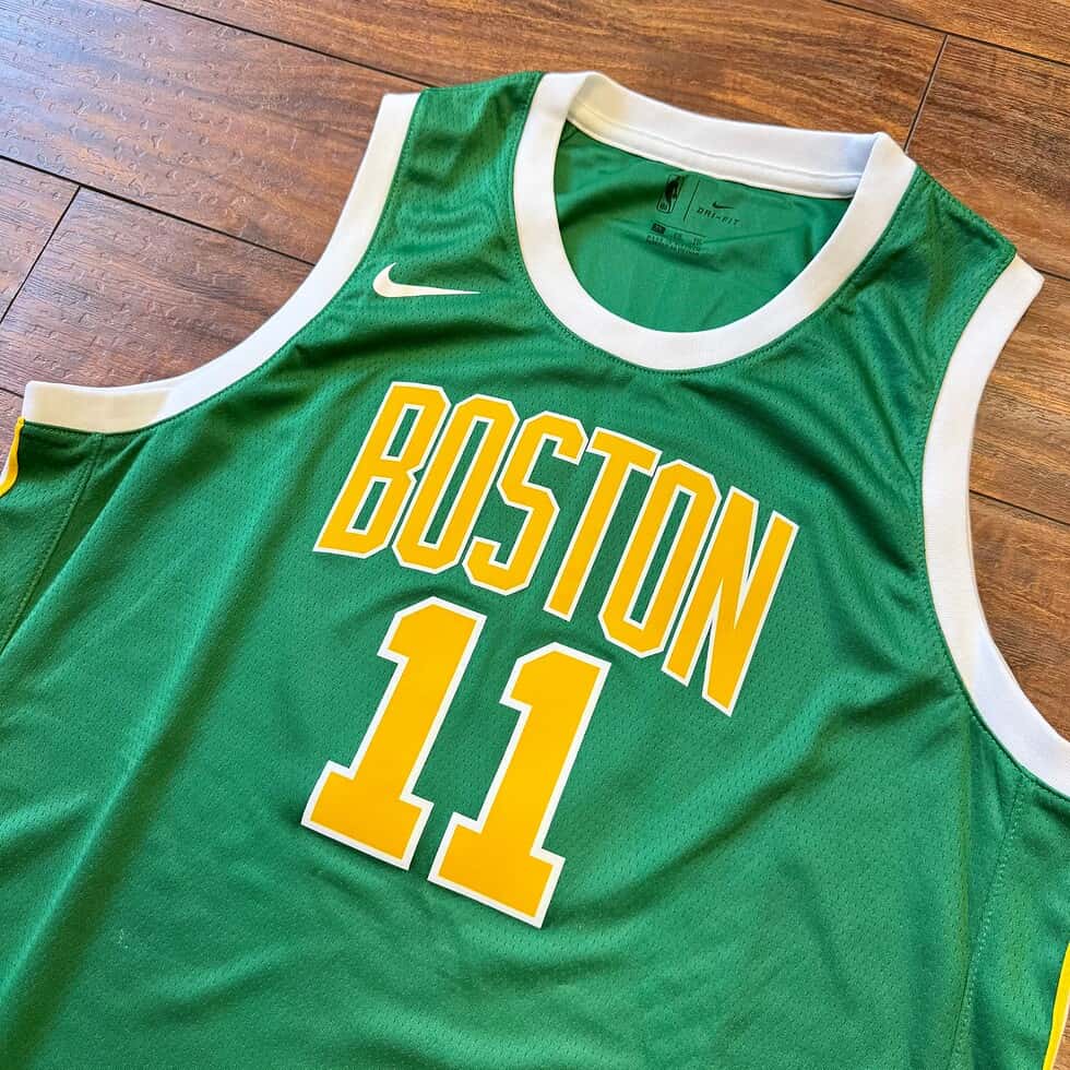 NWT Nike Boston Celtics Kyrie Irving Jersey Youth XL - Image 7