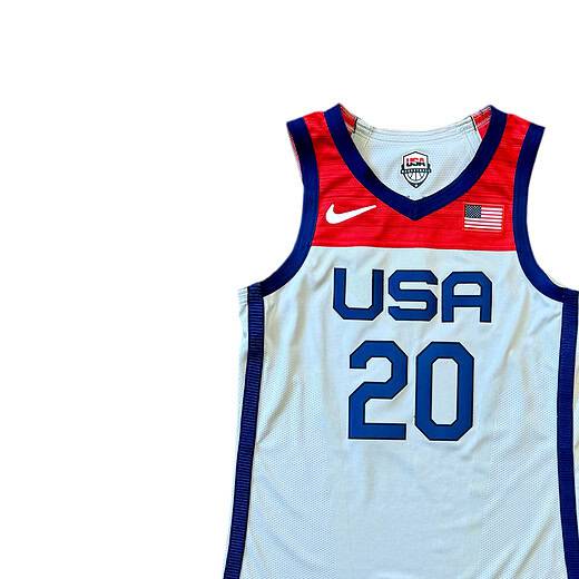 Nike USA 2020 Pro Cut Sample Jersey Grey Sz S