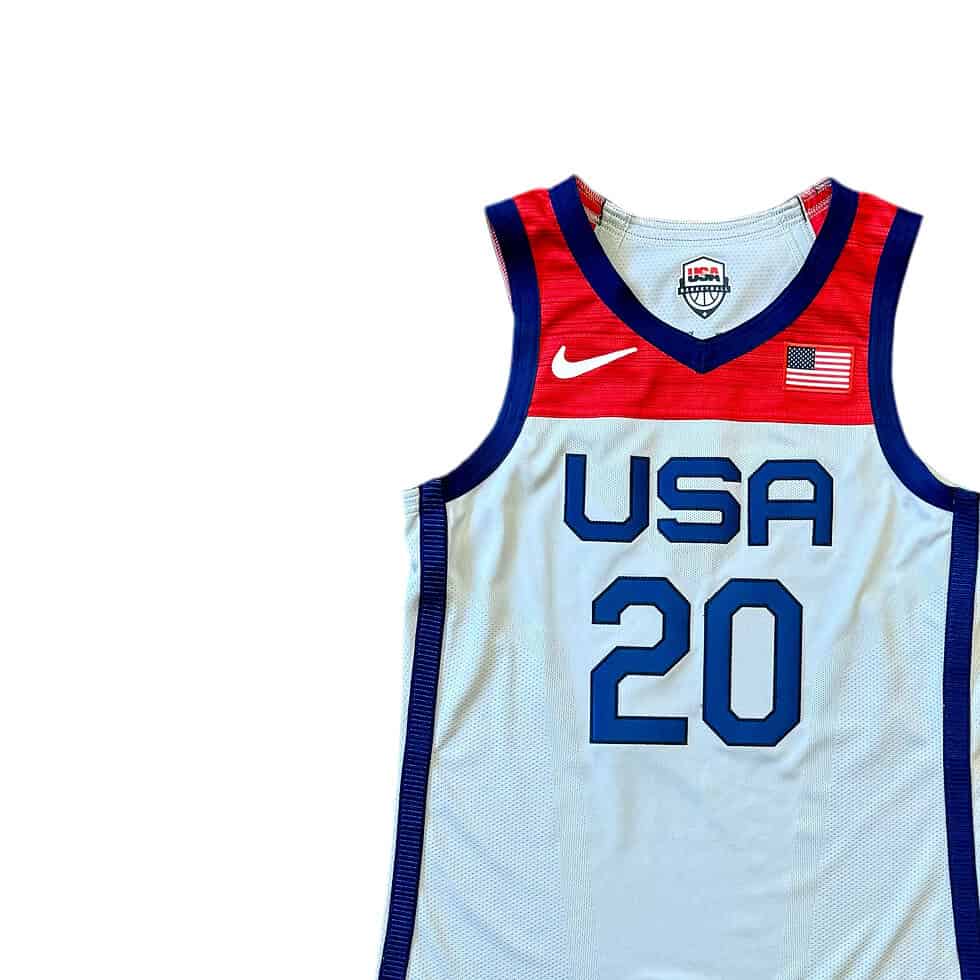 Nike USA 2020 Pro Cut Sample Jersey Grey Sz S