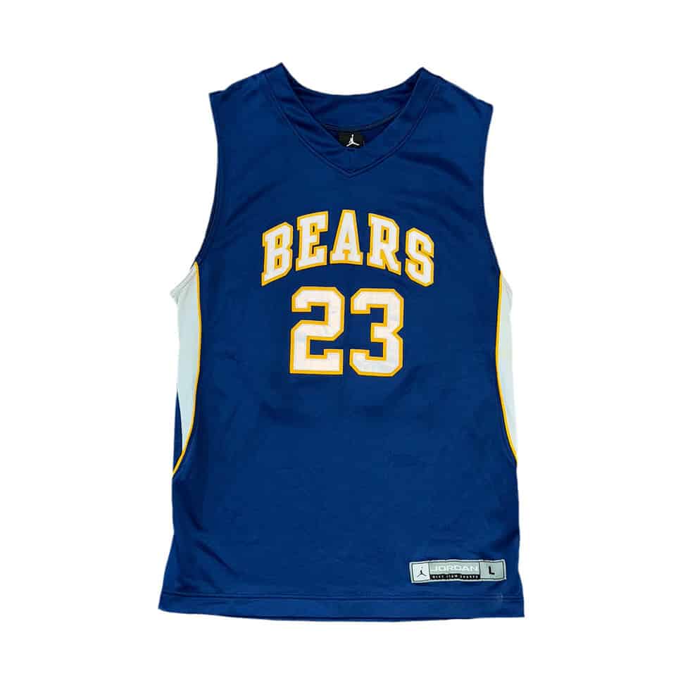 Jordan CAL Bears Jersey Sz L