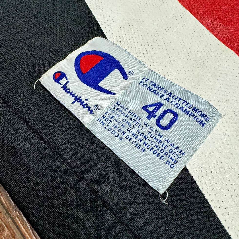Champion 90's Blazers Brian Grant Jersey Sz M - Image 3