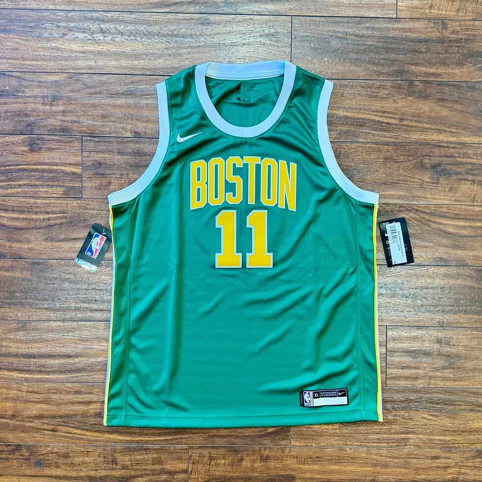 NWT Nike Boston Celtics Kyrie Irving Jersey Youth XL - Image 6
