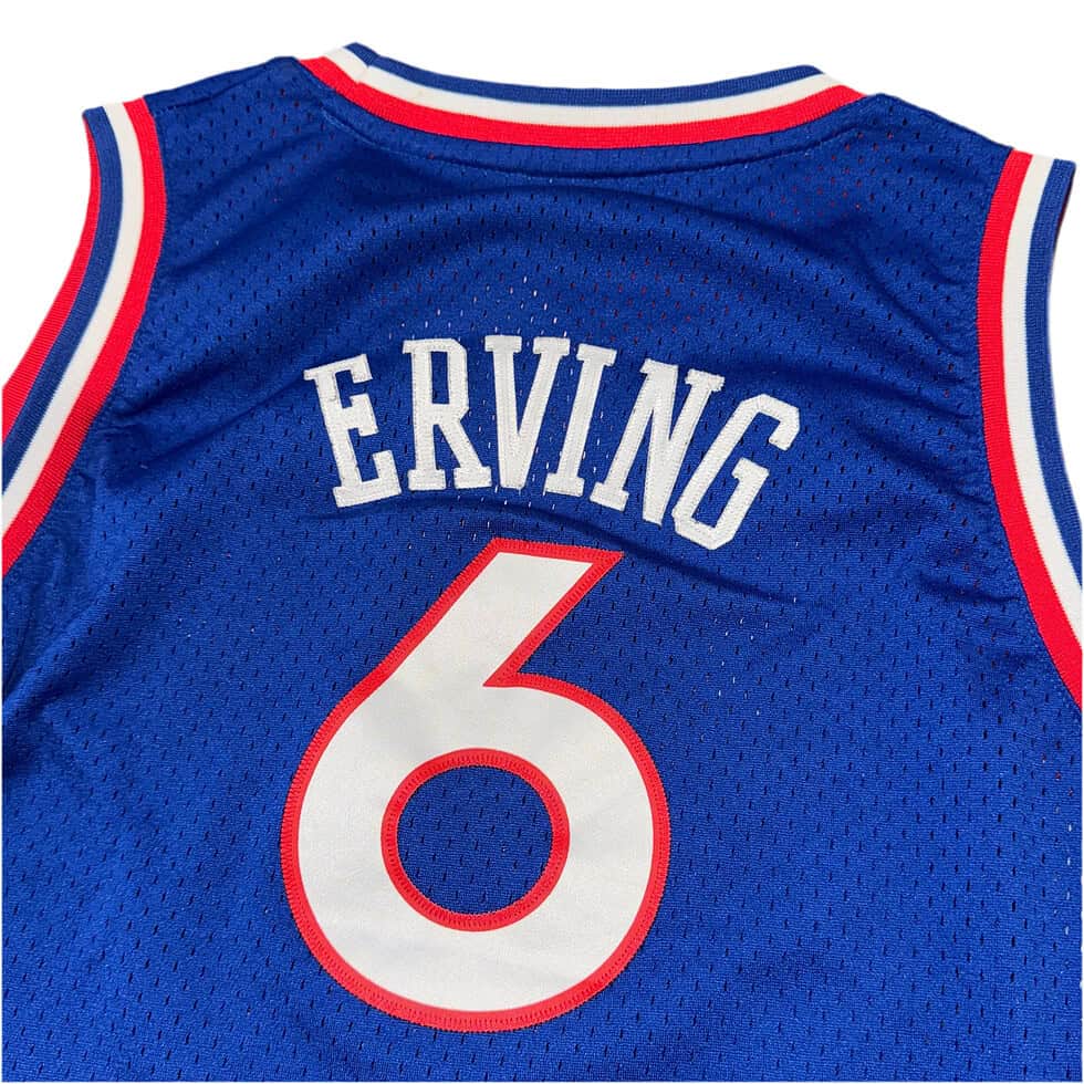 Adidas Philadelphia 76ers Julius Erving Jersey Sz YXL - Image 5
