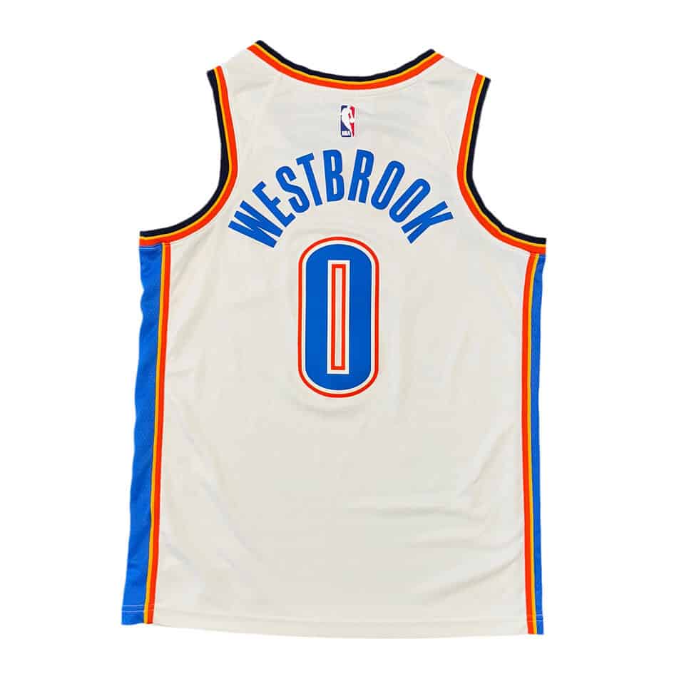 Nike OKC Russell Westbrook Jersey Sz M - Image 2