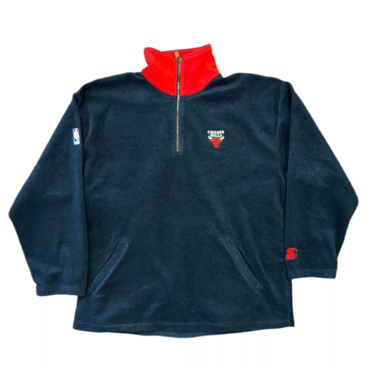 Starter 90’s Chicago Quarter-Zip Pullover Sz L