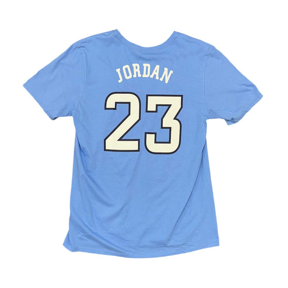 NWT Jordan Blue UNC Jersey Tee Sz L - Image 2