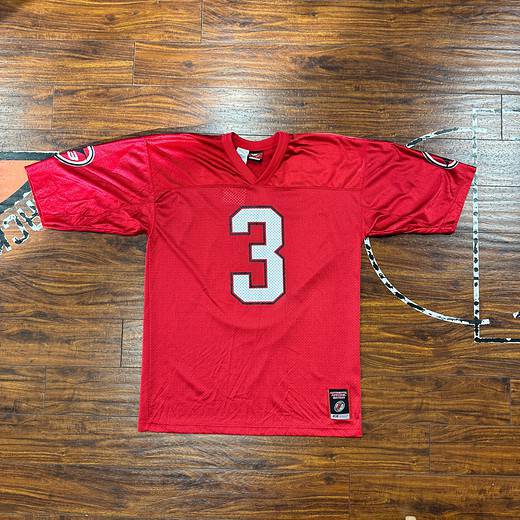 Reebok Red Iverson Football Jersey Sz 2X