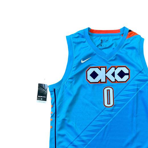 NWT Nike OKC Thunder Westbrook Jersey Youth XL