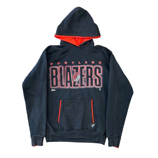 Salem Sportswear Front Row 90's Portland Trail Blazers Hoodie Sz L