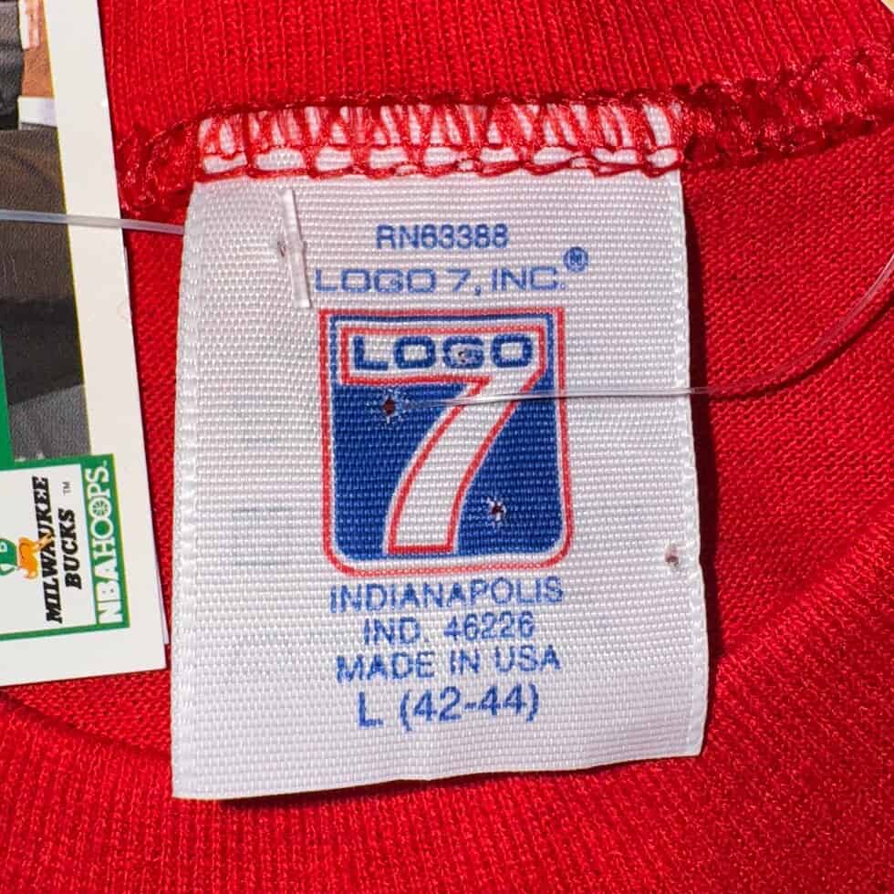 NWT Logo 7 Portland Trail Blazers Red Tee Sz L - Image 4