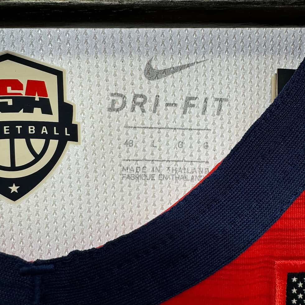 Nike Team USA Basketball Jersey Sz L - Image 4