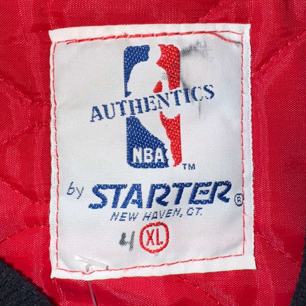 Starter Portland Trail Blazers 80's/90's Satin Jacket - Image 4