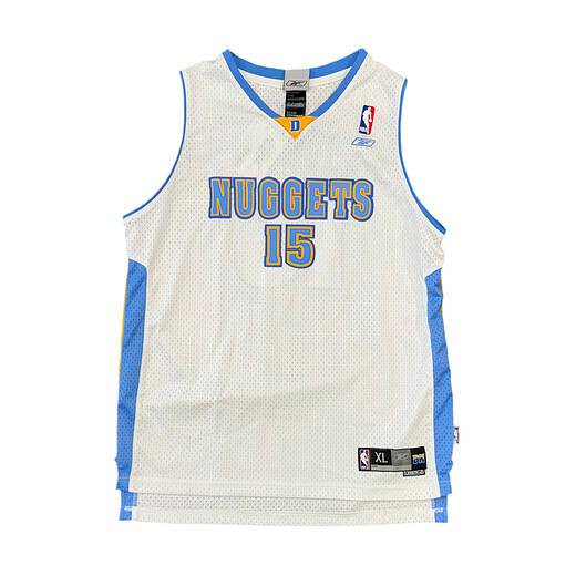 Reebok Denver Nuggets Carmelo Anthony Jersey Sz YXL