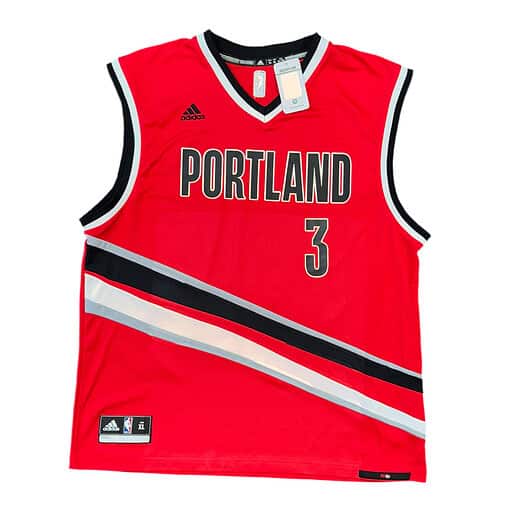 NWT Adidas Signed CJ McCollum Jersey Sz XL