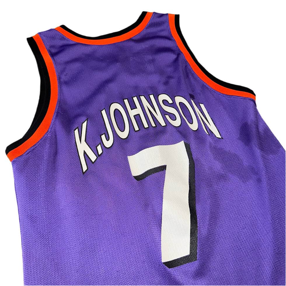 Champion Phoenix Suns Kevin Johnson Jersey Sz M - Image 6