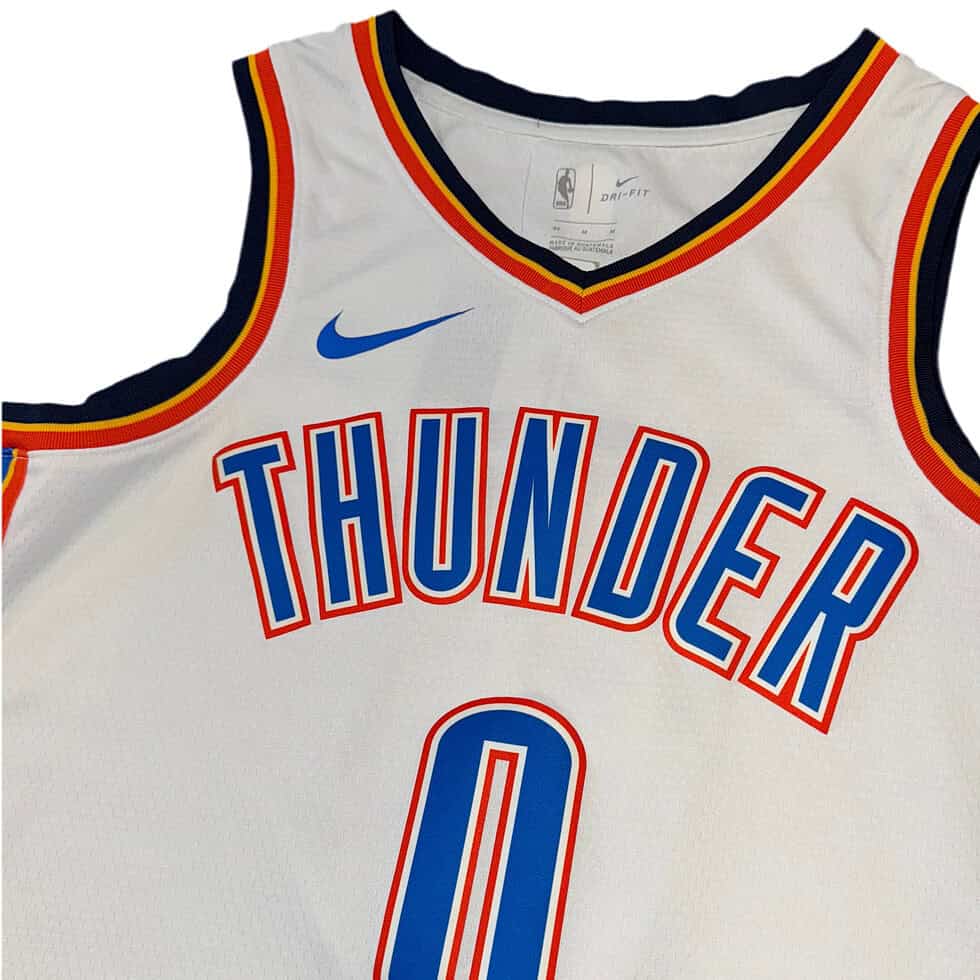 Nike OKC Russell Westbrook Jersey Sz M - Image 3
