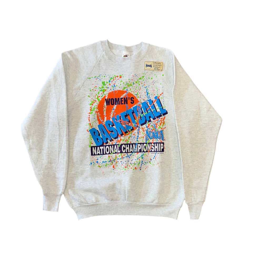 NWT NAIA Women's Champs Crew Sz L