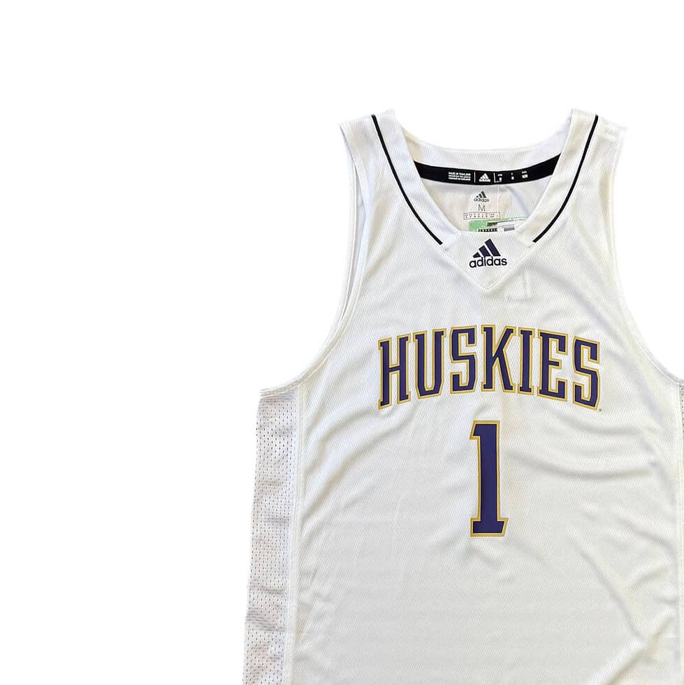 Adidas Huskies Team Issued Jersey Sz M