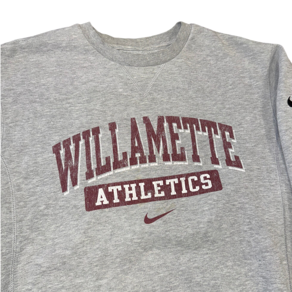 Nike Willamette Bearcats Crew Sz M - Image 2