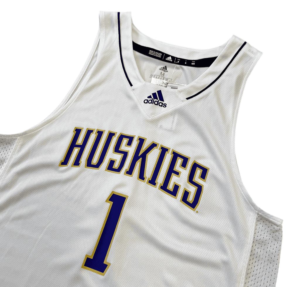 Adidas Huskies Team Issued Jersey Sz M - Image 5