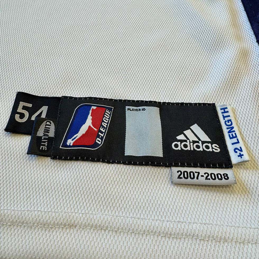 Adidas 2007-08 D-League 14ers Game Worn John Thomas Jersey Sz 3X - Image 3