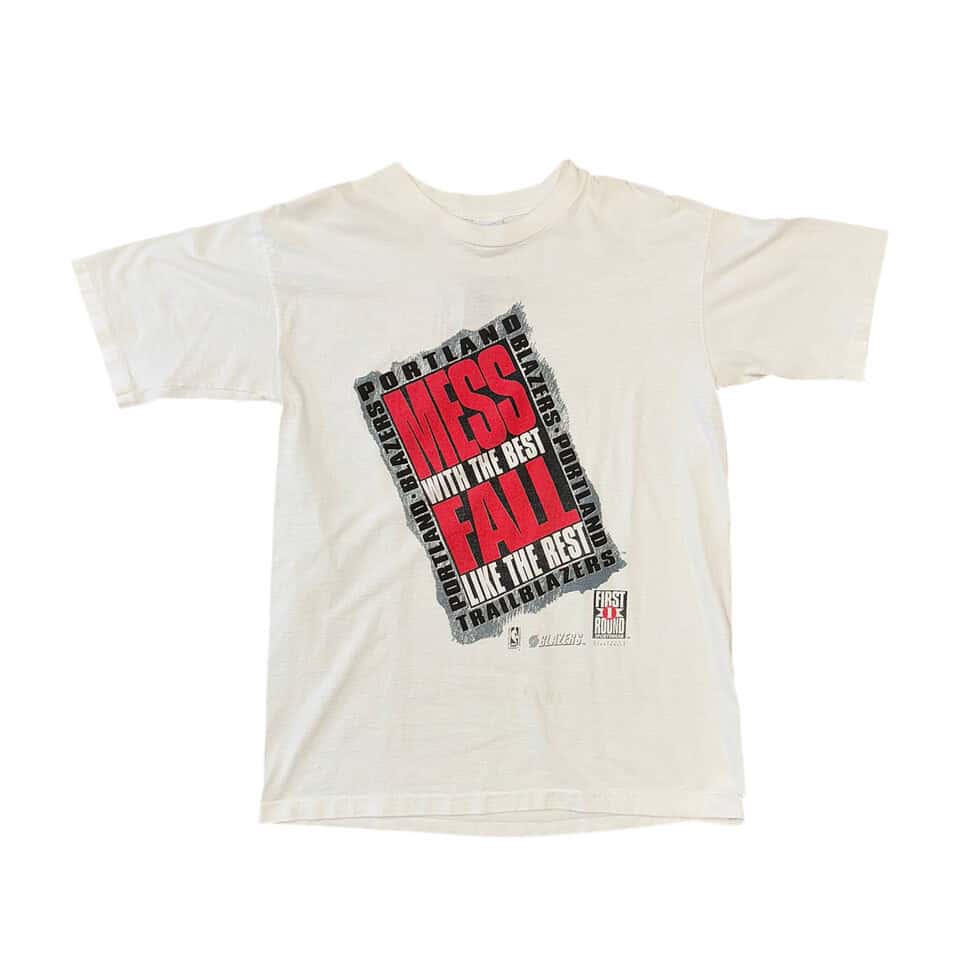 Salem Sportswear Portland Trail Blazers Mess With The Best Tee Sz L