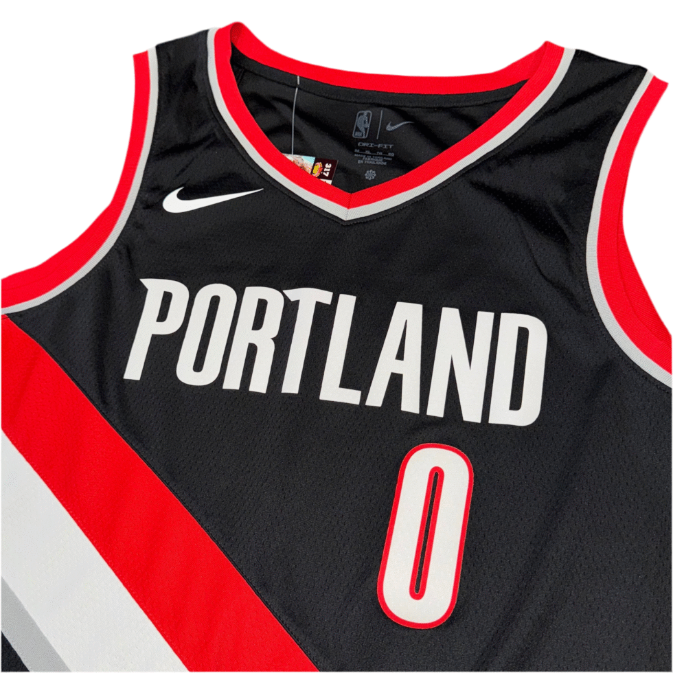 Nike Portland Trail Blazers Damian Lillard Jersey Sz XL - Image 4