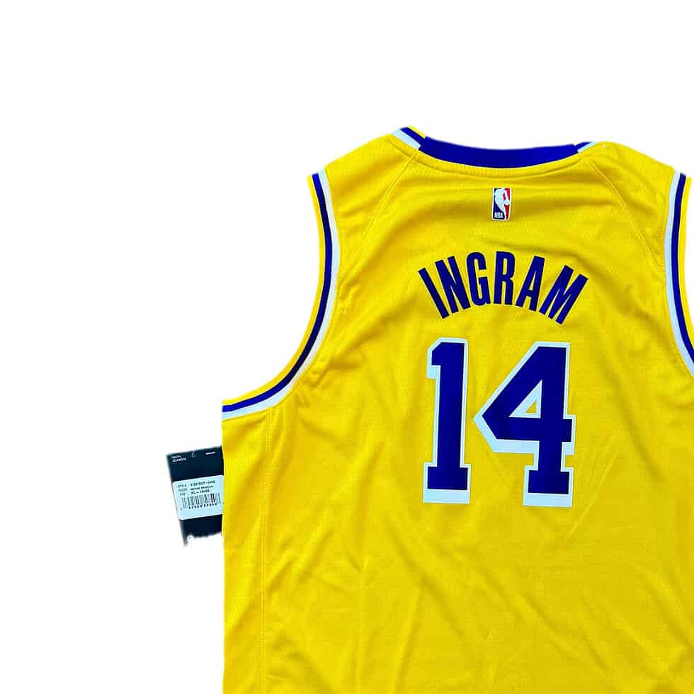 NWT Nike Lakers Brandon Ingram Jersey Youth XL - Image 2