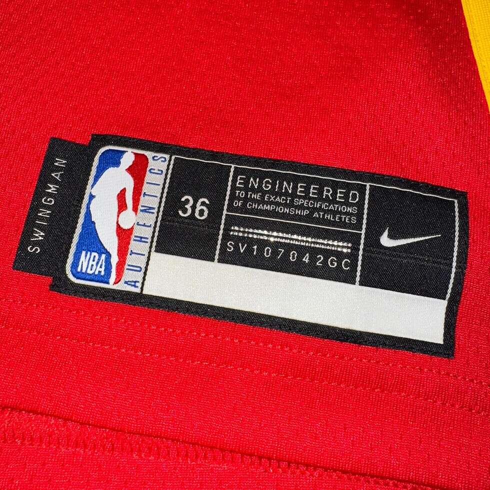 Nike Atlanta Hawks Blank Jersey Sz S - Image 4