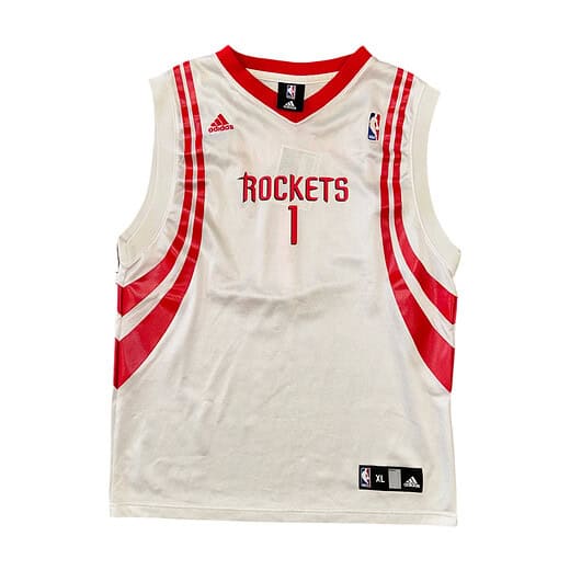Adidas Houston Rockets T-MAC Jersey Sz YXL