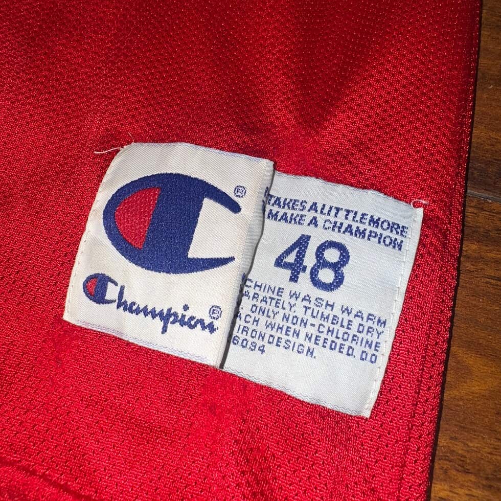 Champion Philadelphia 76ers Jerry Stackhouse Jersey Sz XL - Image 3