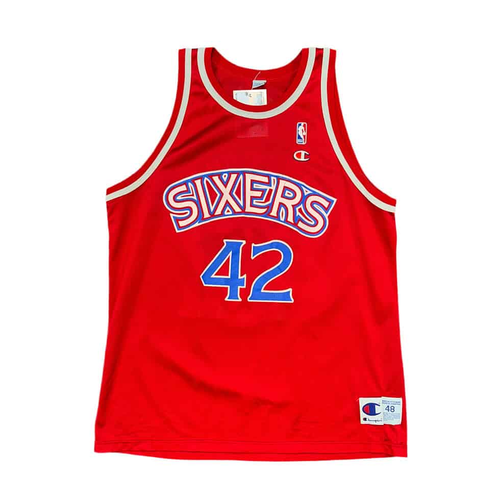 Champion Philadelphia 76ers Jerry Stackhouse Jersey Sz XL