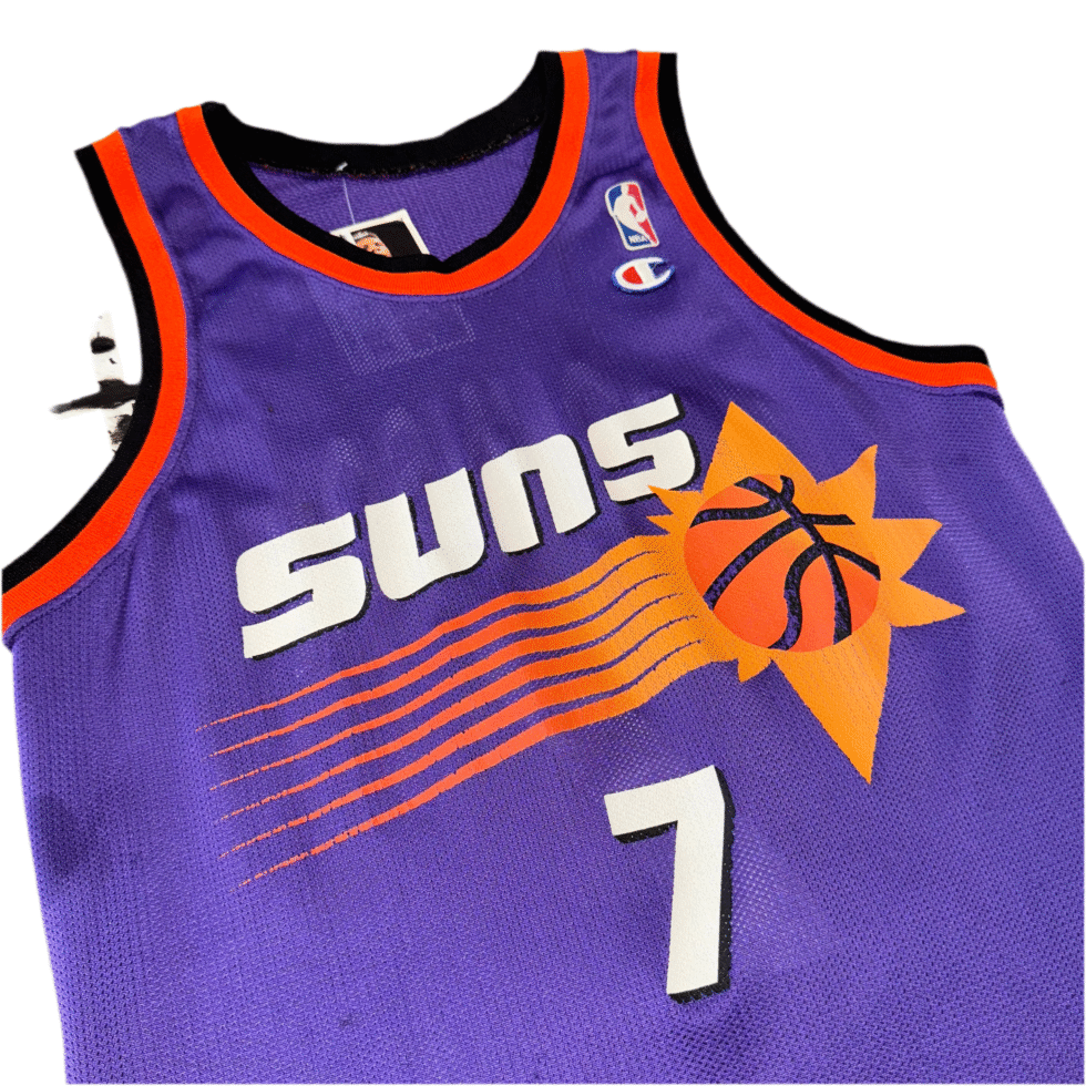 Champion Phoenix Suns Kevin Johnson Jersey Sz M - Image 5