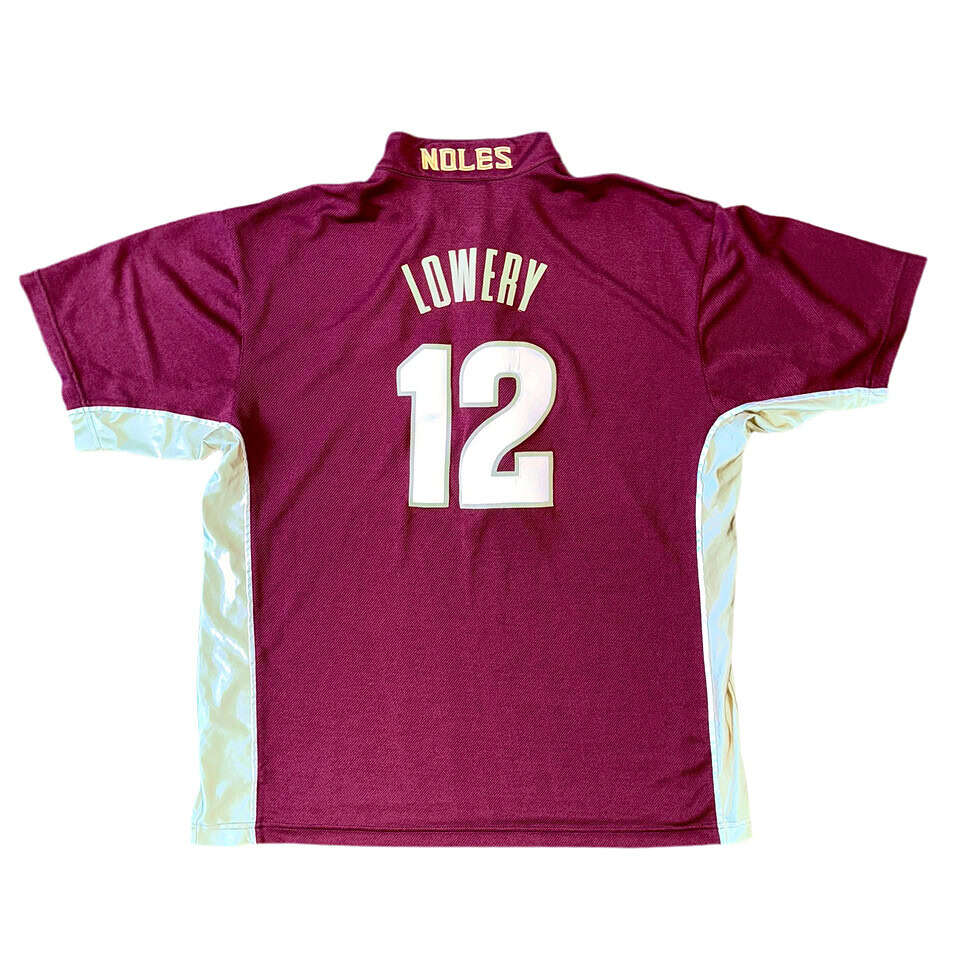 Nike Florida State Seminoles Ryan Lowery Game Worn Warm Up Sz XL - Image 2