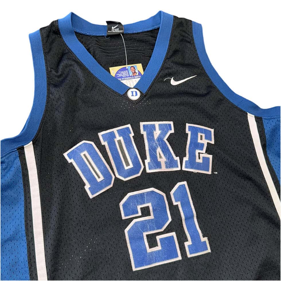 Nike 2003 Duke Blue Devils Jersey Sz L - Image 4