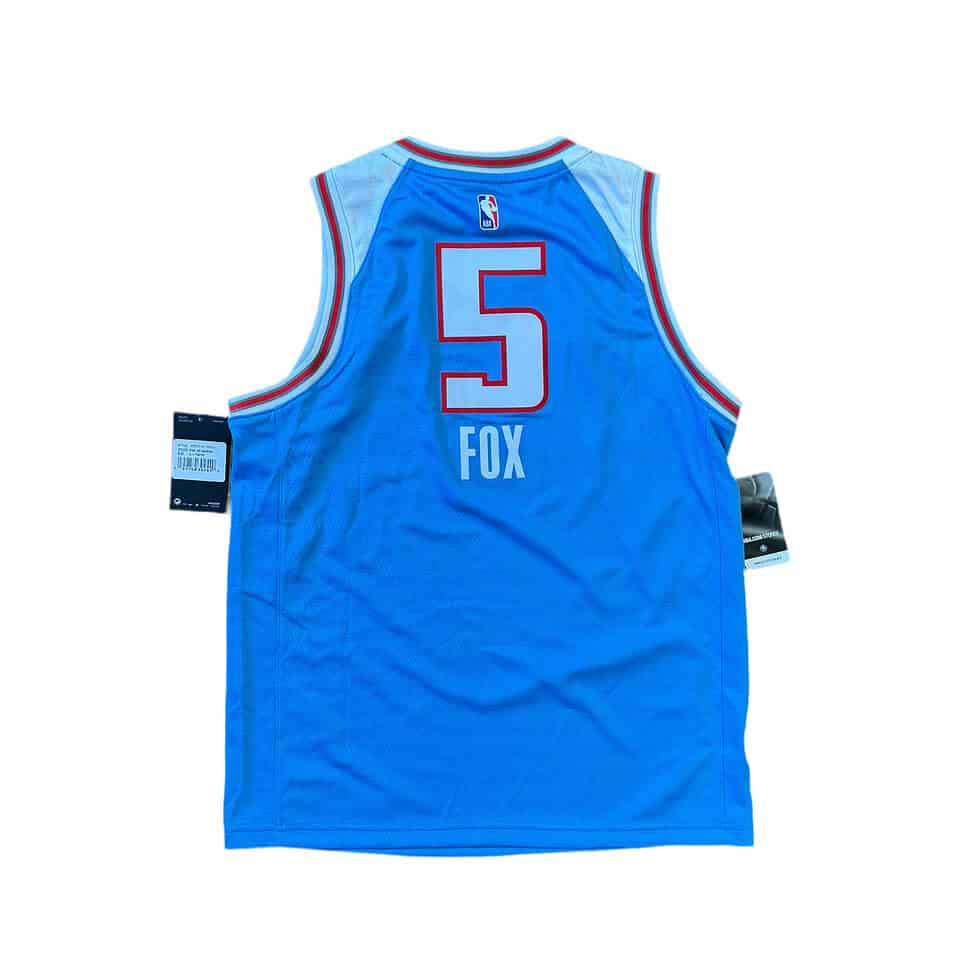 NWT Nike Kings De'Aaron Fox Jersey Youth L - Image 2